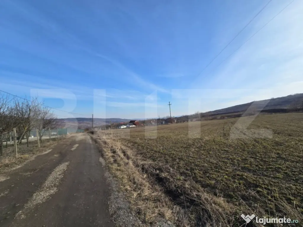 Teren extravilan de vanzare, 1.113 mp, zona-Valea Chintaului