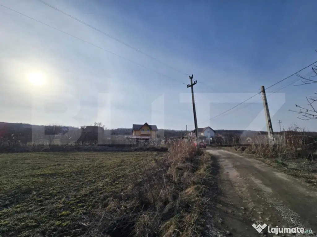 Teren extravilan de vanzare, 1.113 mp, zona-Valea Chintaului