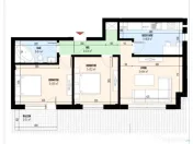 Spre vanzare apartamente de 3 camere in Bragadiru, Strada Sa 