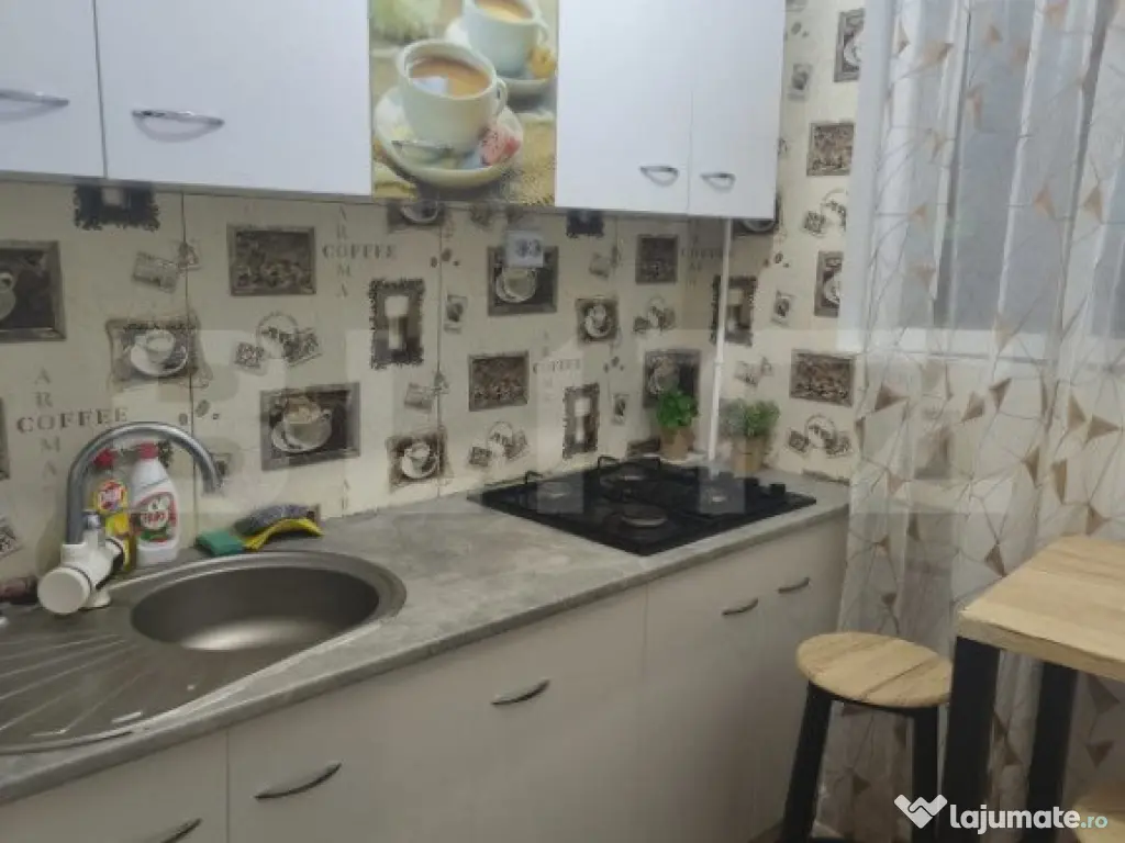 Garsonieră de închiriat, 25mp, Radauti