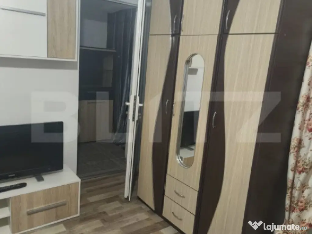 Garsonieră de închiriat, 25mp, Radauti