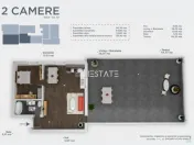 FINALIZAT | 2 camere cu terasa de 84mp - Titan/Pallady 