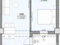 Apartament 2 camere, 58 mp, cu terasa de 68 mp, plata la dez