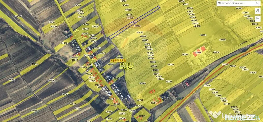Teren extravilan 6,100mp Stroiesti / Soseaua DN17, Suceava - Stroiesti (Suceava)