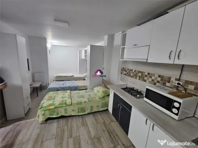 3 paturi garsoniera de inchiriat pentru locuit/Muncitori/Ang