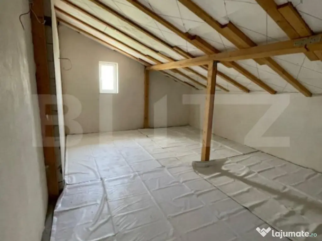 Casa Ghercesti, P+M, 262 mp, deschidere 32.93m, teren 1062 m