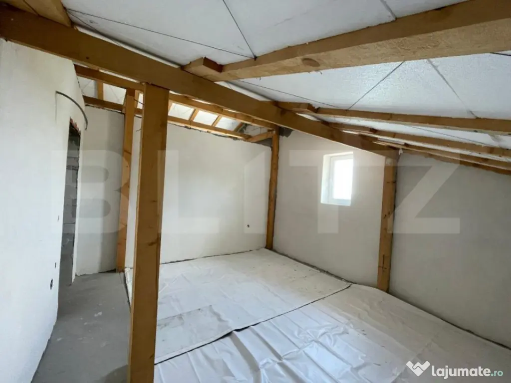 Casa Ghercesti, P+M, 262 mp, deschidere 32.93m, teren 1062 m