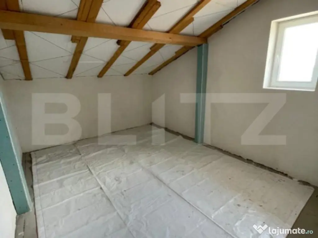 Casa Ghercesti, P+M, 262 mp, deschidere 32.93m, teren 1062 m