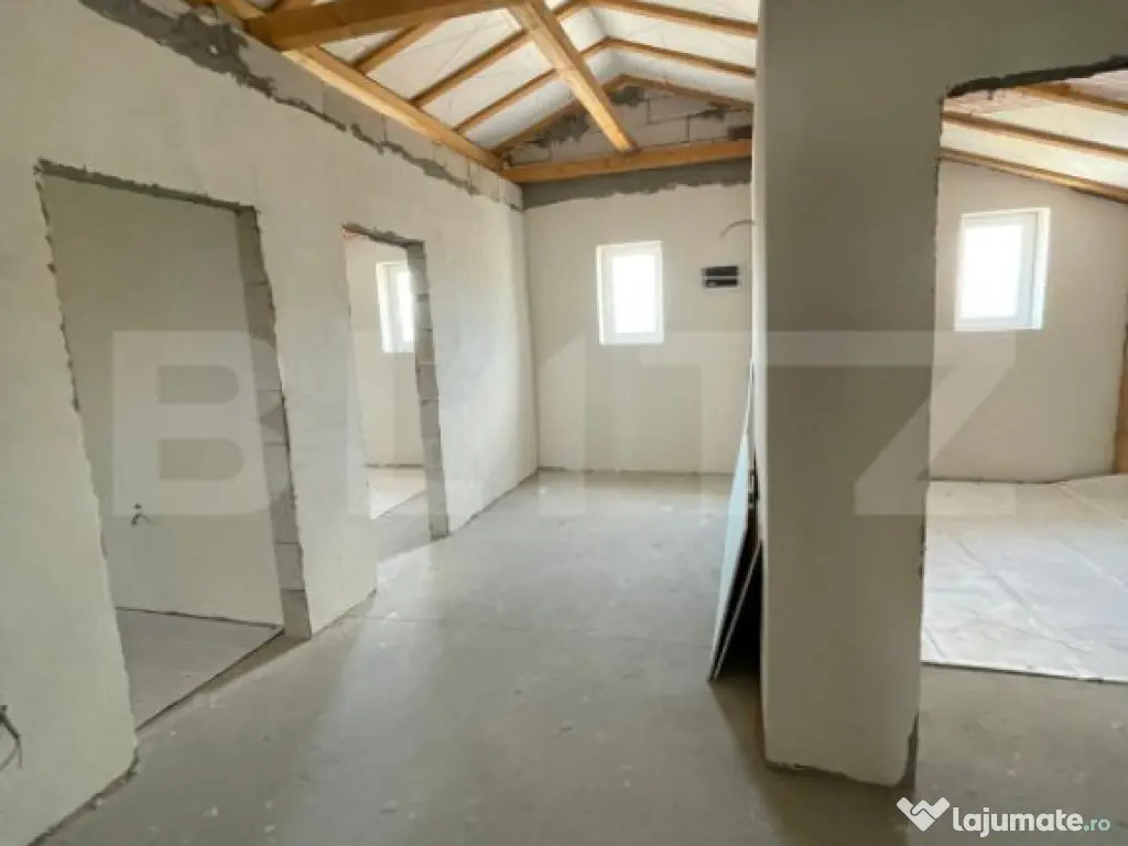 Casa Ghercesti, P+M, 262 mp, deschidere 32.93m, teren 1062 m