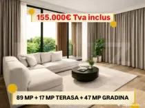 Apartament de vanzare cu 4 camere, 89 mp, zona Torontalului