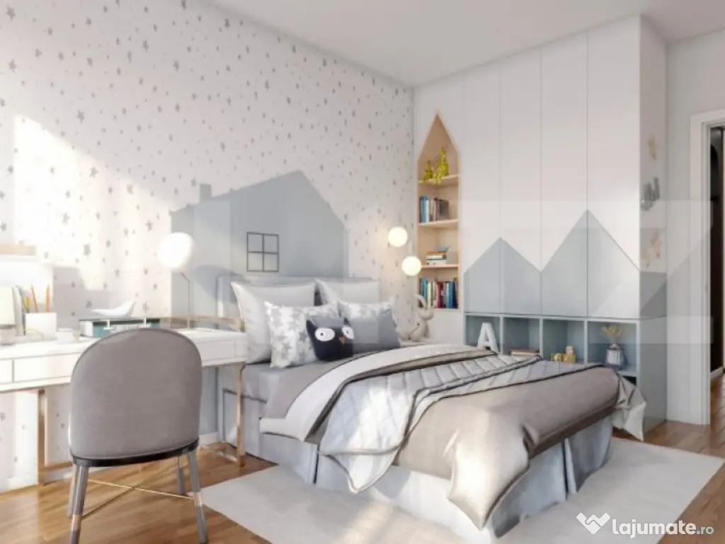 Apartament cu 3 camere, 82 mp, Ansamblu Rezidential, zona RI