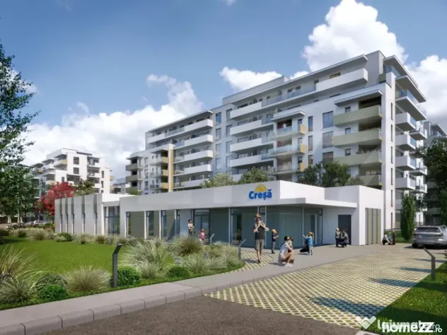 Apartament 3 camere, 80 mp, Ansamblu Rezidential, zona RIVUS - Cluj-Napoca (Cluj)
