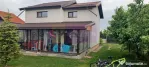Săbăreni, casă 2011, P+M 4 camere + dependințe, curte...
