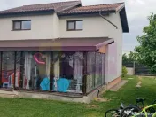 Săbăreni, casă 2011, P+M 4 camere + dependințe, curte... 