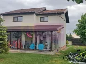 Săbăreni, casă 2011, P+M 4 camere + dependințe, curte... 