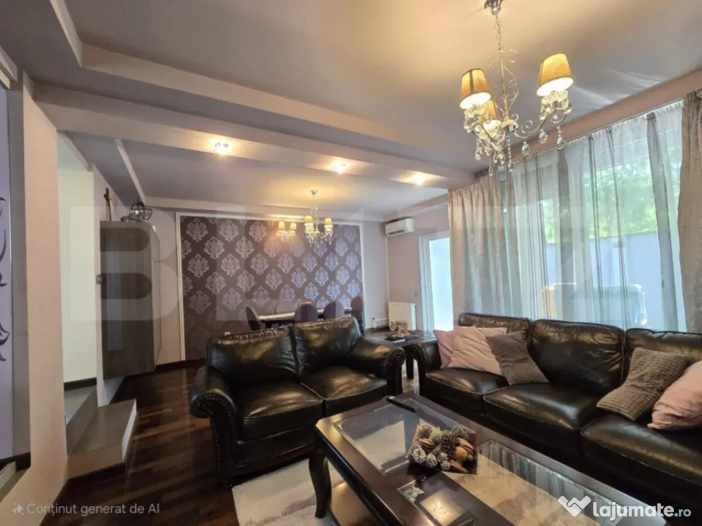 Casa solida, individuala si elegant amenajata la vanzare in