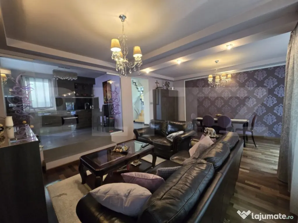 Casa solida, individuala si elegant amenajata la vanzare in