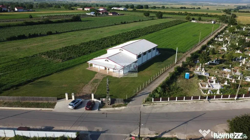 Hala in Paunesti- Vrancea/ la 5 min de E85 si A7 cu punct...