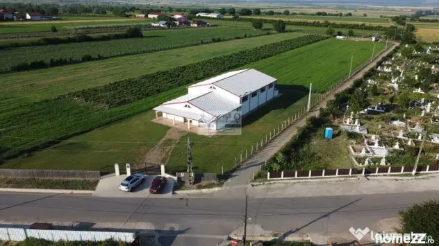 Hala in Paunesti- Vrancea/ la 5 min de E85 si A7 cu punct...