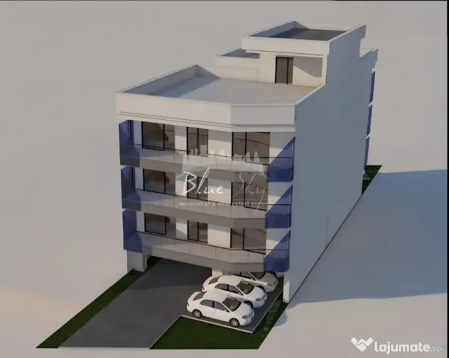 Apartament cu 2 camere spațios într-un imobil tip boutique