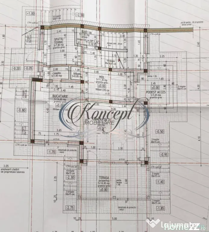 Teren cu proiect de casa in Chinteni - Chinteni (Cluj)