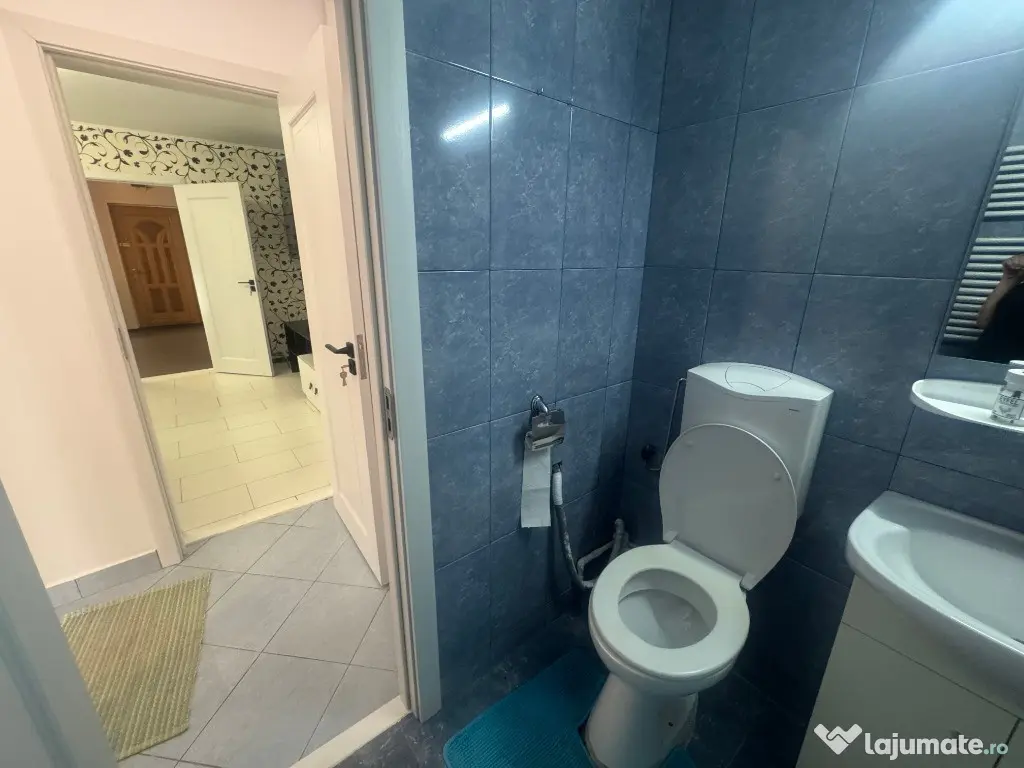 2 cam, etaj 1, bloc caramida, mobilat+utilat, zona Zahana