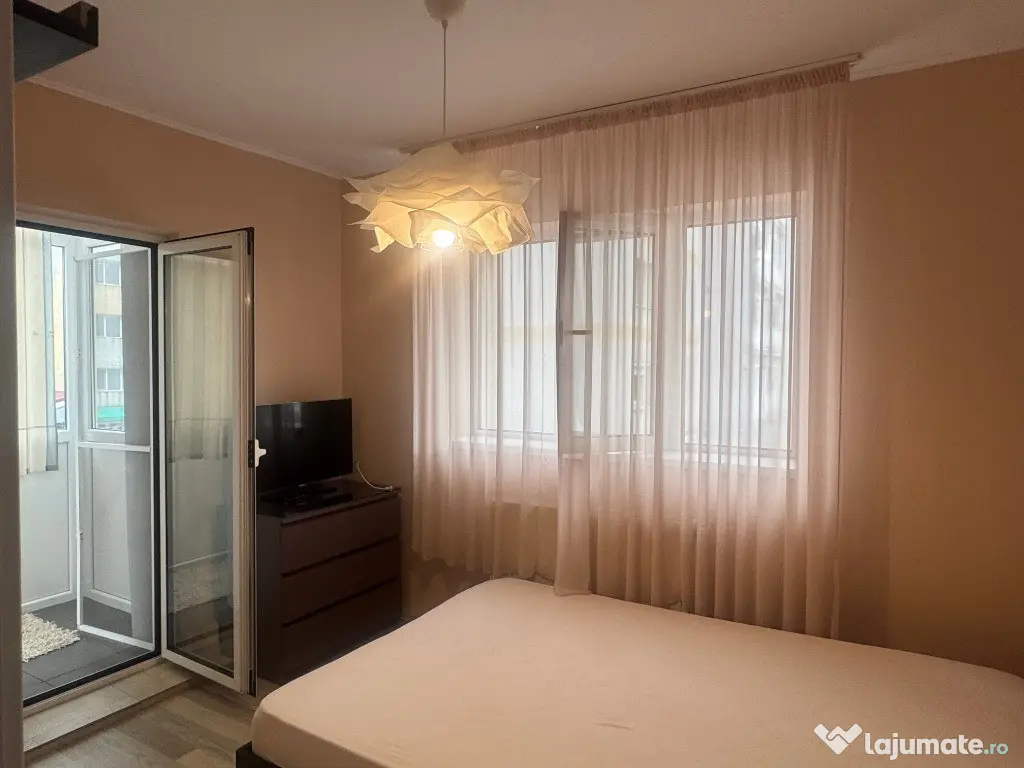 2 cam, etaj 1, bloc caramida, mobilat+utilat, zona Zahana
