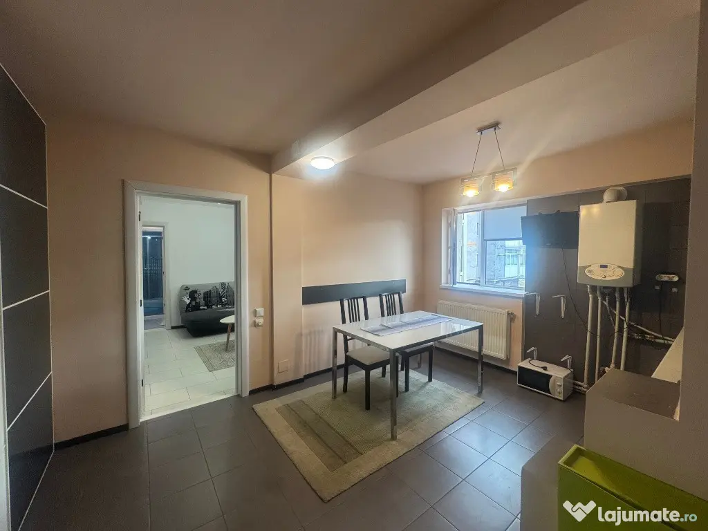 2 cam, etaj 1, bloc caramida, mobilat+utilat, zona Zahana