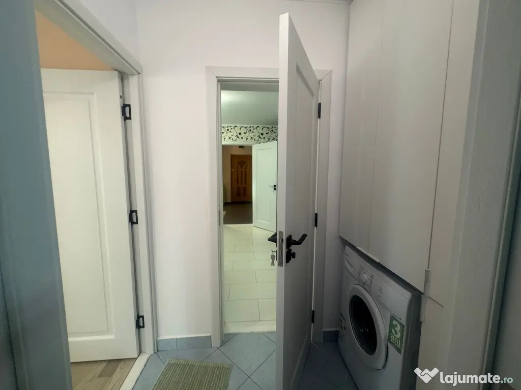 2 cam, etaj 1, bloc caramida, mobilat+utilat, zona Zahana