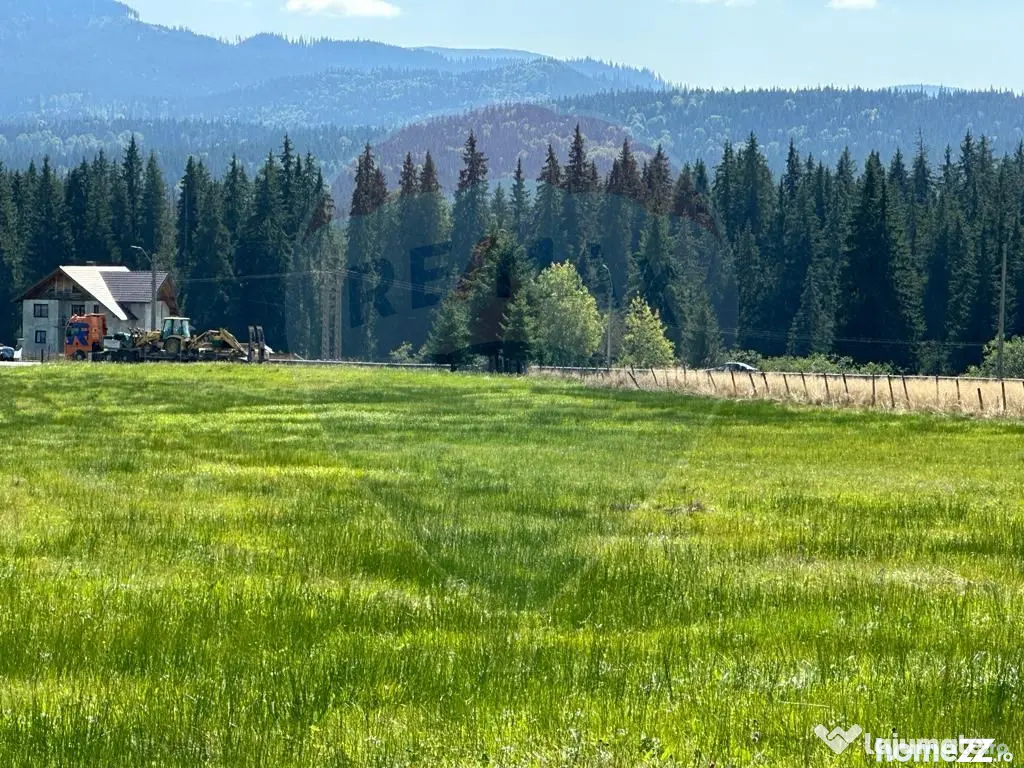 Teren parțial intravilan 30,930 mp Poiana Stampei-DN E58...