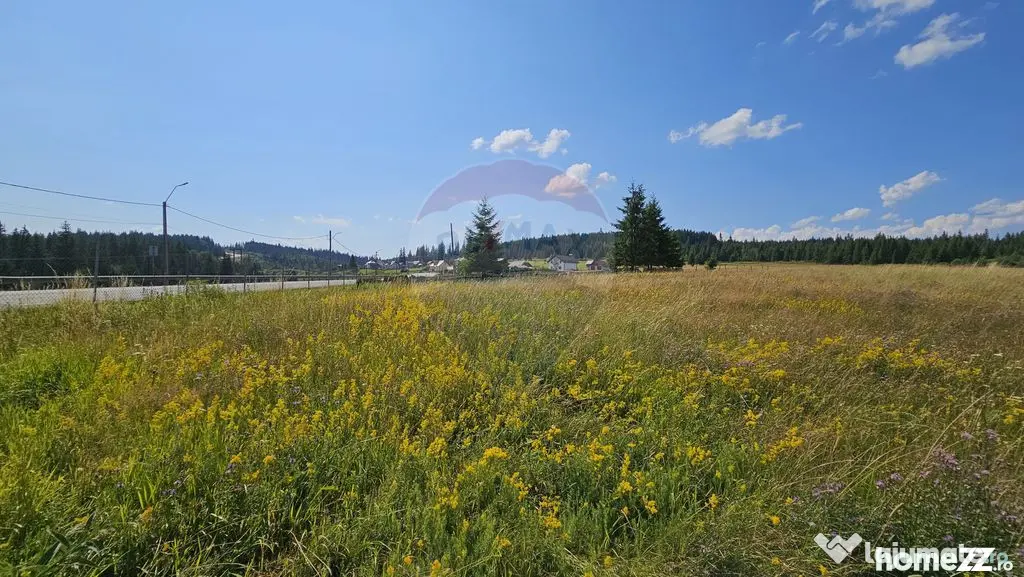 Teren parțial intravilan 30,930 mp Poiana Stampei-DN E58...