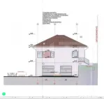Teren extravilan, cu autorizatie de constructie casa, 875 mp