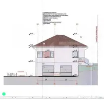 Teren extravilan, cu autorizatie de constructie casa, 875 mp