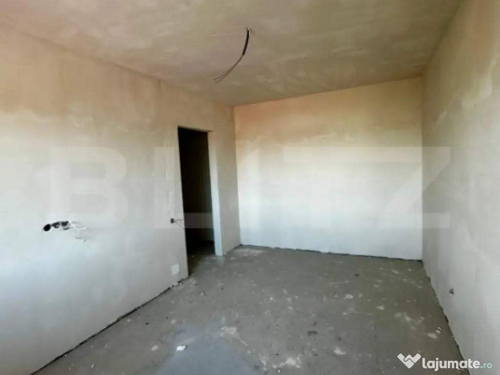 Apartament 2 camere cu CF semifinisat, 58 mp, parcare, zona