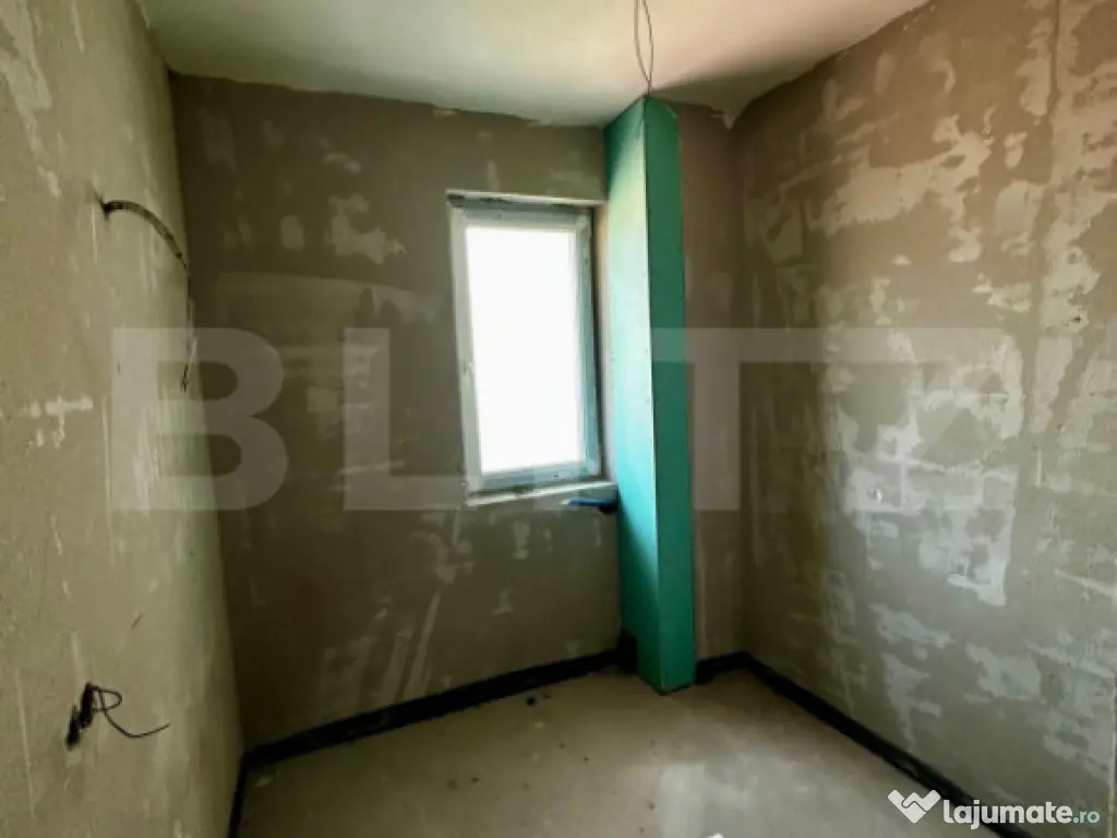 Apartament 2 camere cu CF semifinisat, 58 mp, parcare, zona