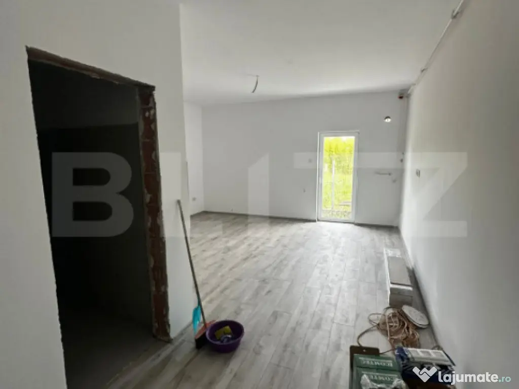Garsoniera semifinisata, 35 mp, zona Uzina de Apa