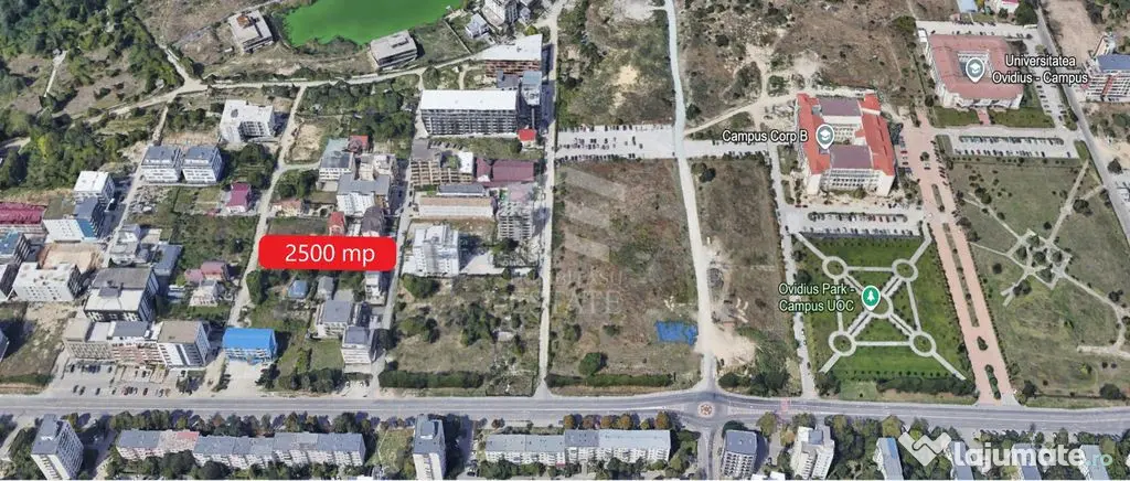 Teren intravilan 2500mp str Smaraldului - Campus Universi...