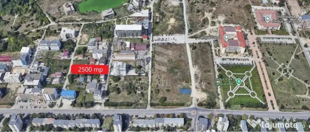Teren intravilan 2500mp str Smaraldului - Campus Universi...