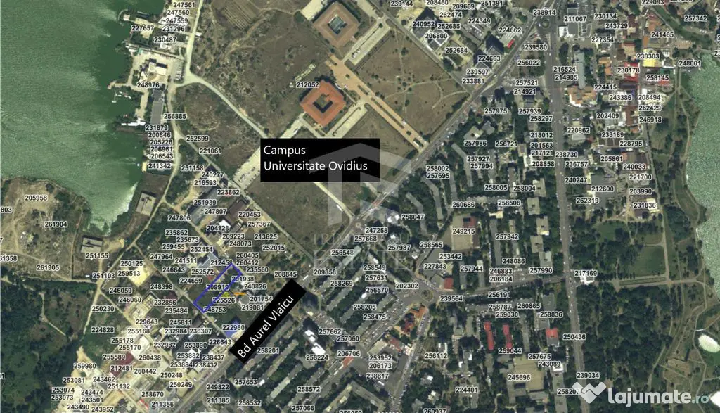Teren intravilan 2500mp str Smaraldului - Campus Universi...