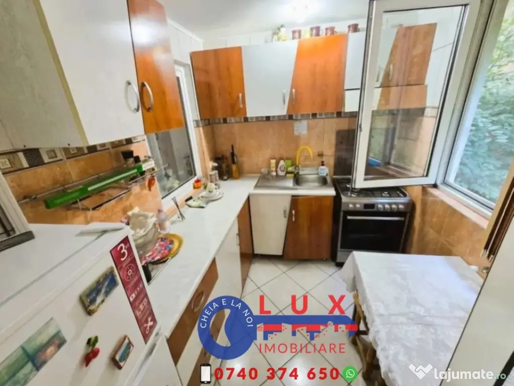 ID 2969 Apartament 2 camere transformat în 3 camere - PARTER