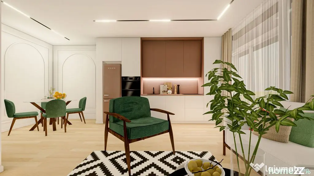 Penthouse 3 camere ARED - 104mp
