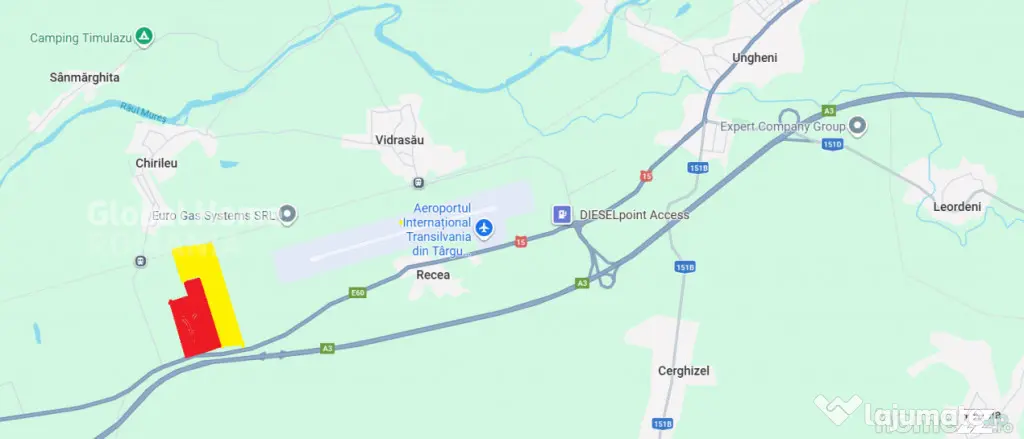 Teren 37.500 Mp-DN 15 Autostrada Transilvania - Mures