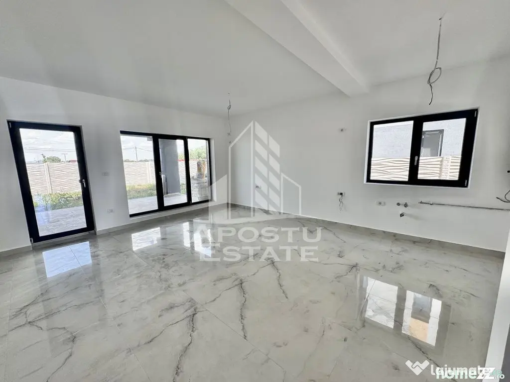 Duplex cu 4 camere, 3 bai si dressing la cheie disponibil imediat - Giroc (Timis)