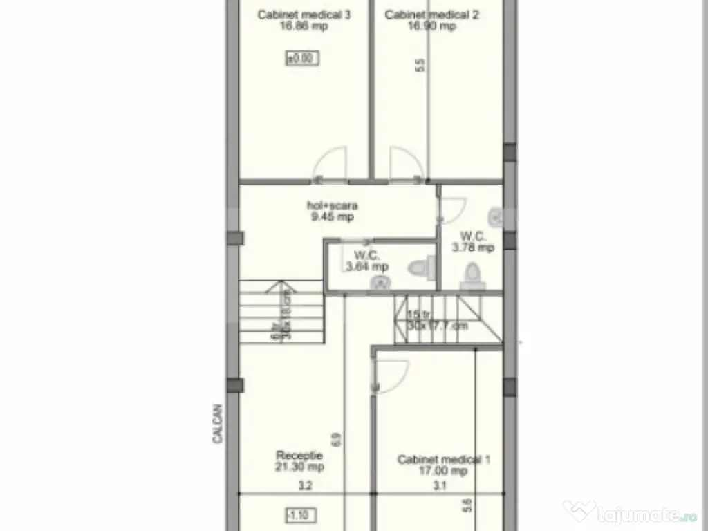 Spatiu medical, 145 mp utili, zona Centrala