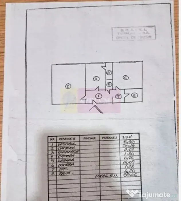 Vanzare apartament 2 camere Nerva Traian-adiacent