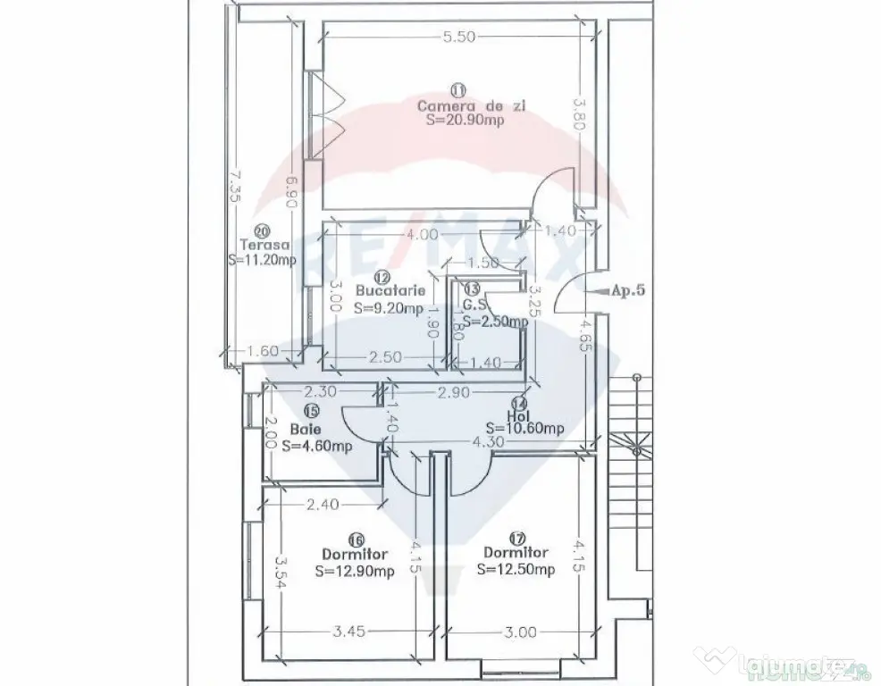 Apartament cu 3 camere de vânzare și parcare, bloc nou,...