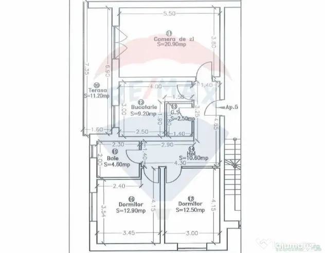 Apartament cu 3 camere de vânzare și parcare, bloc nou,...