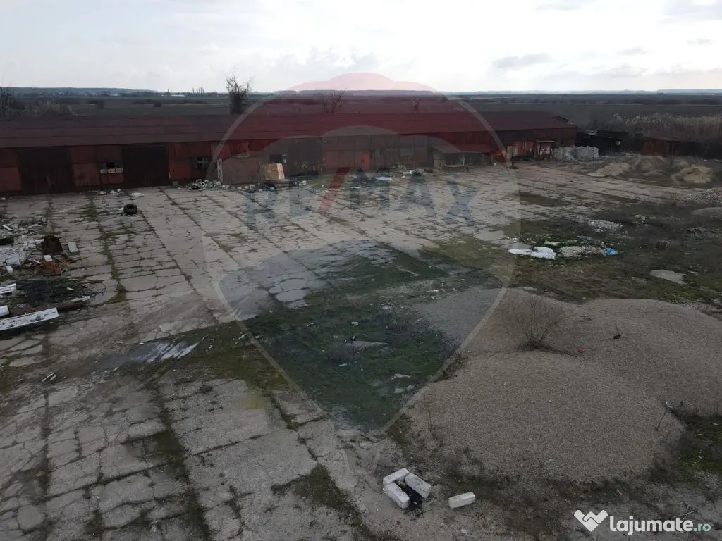 Spațiu industrial hale cu teren in zona Mihai Bravu Ploi...