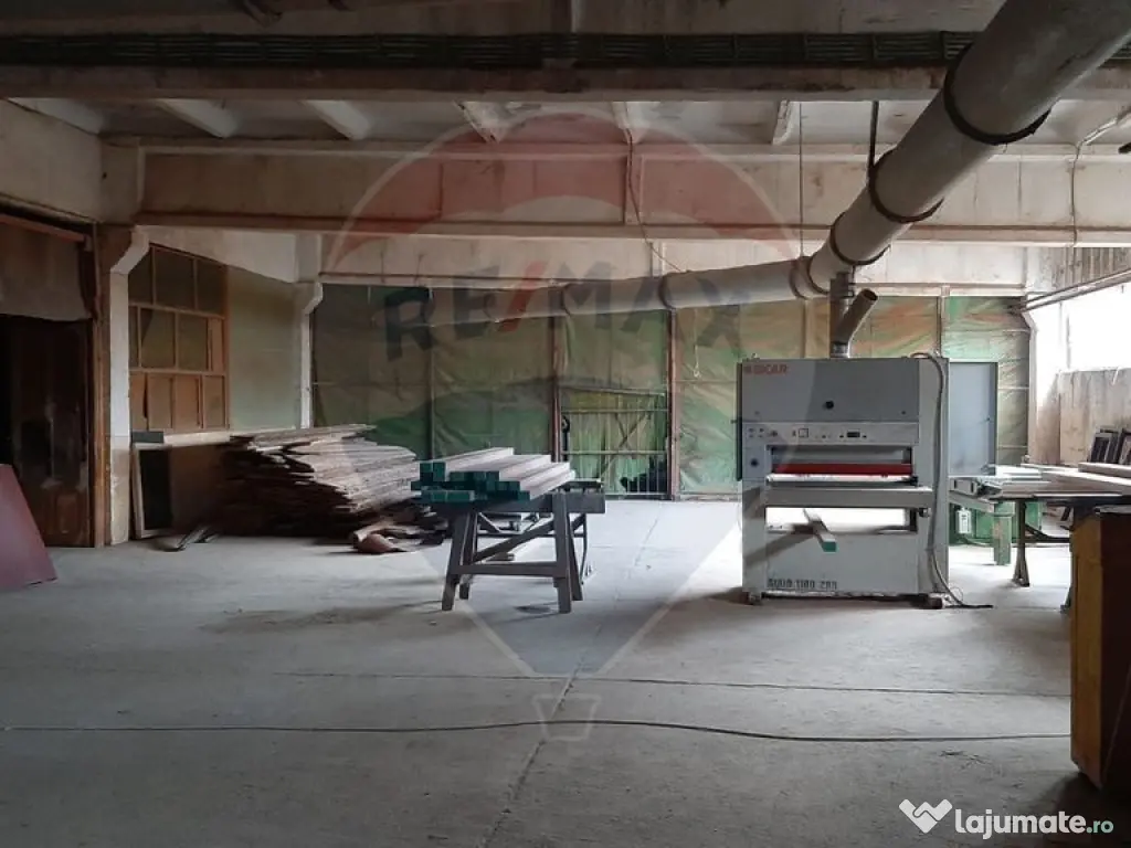Spațiu industrial hale cu teren in zona Mihai Bravu Ploi...