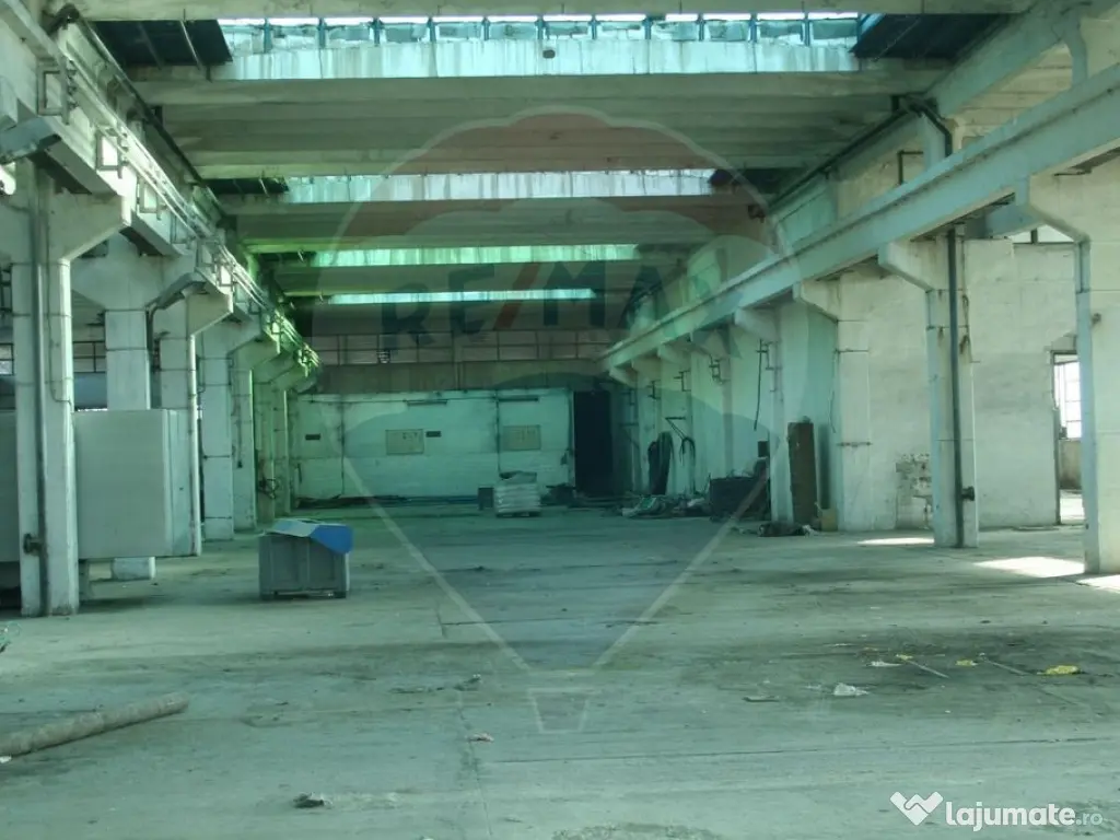 Spațiu industrial hale cu teren in zona Mihai Bravu Ploi...
